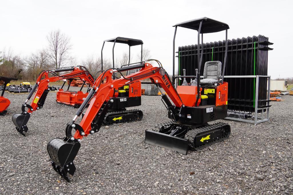 New 2024 MIVA Mini Excavator