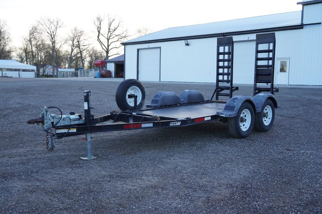 2018 Pratt Equipment Trailer*