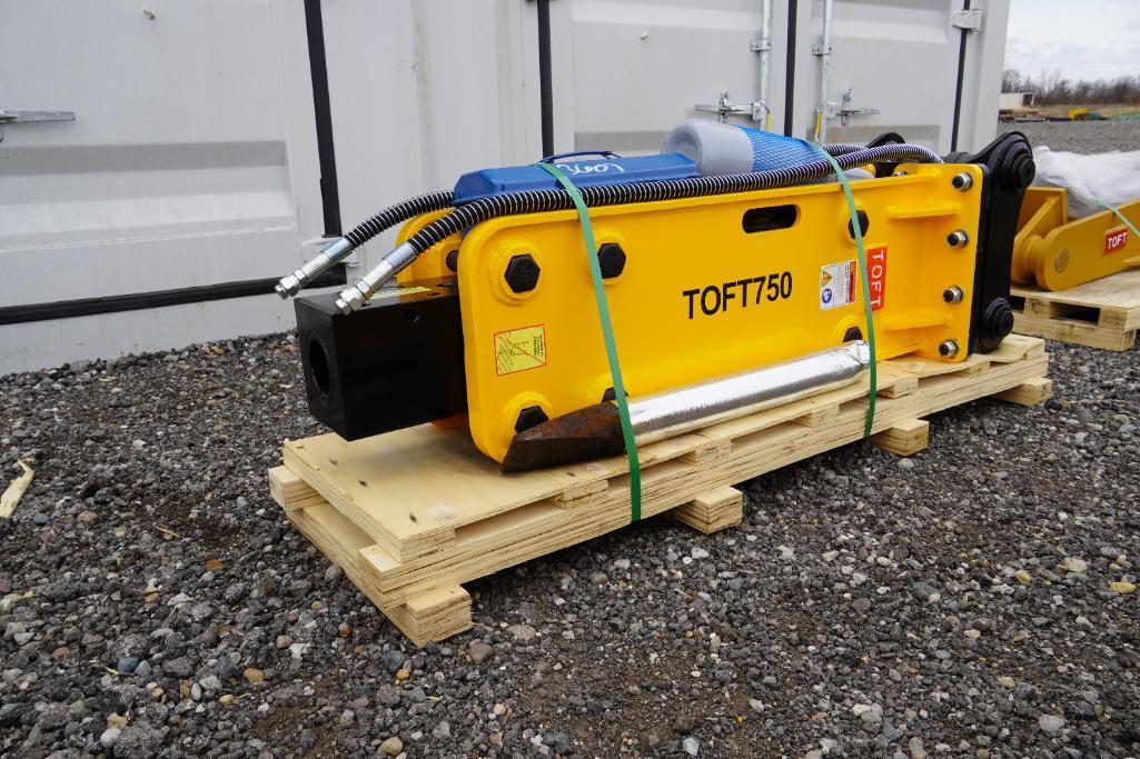 New 2024 TOFT750 Hydraulic Breaker Hammer