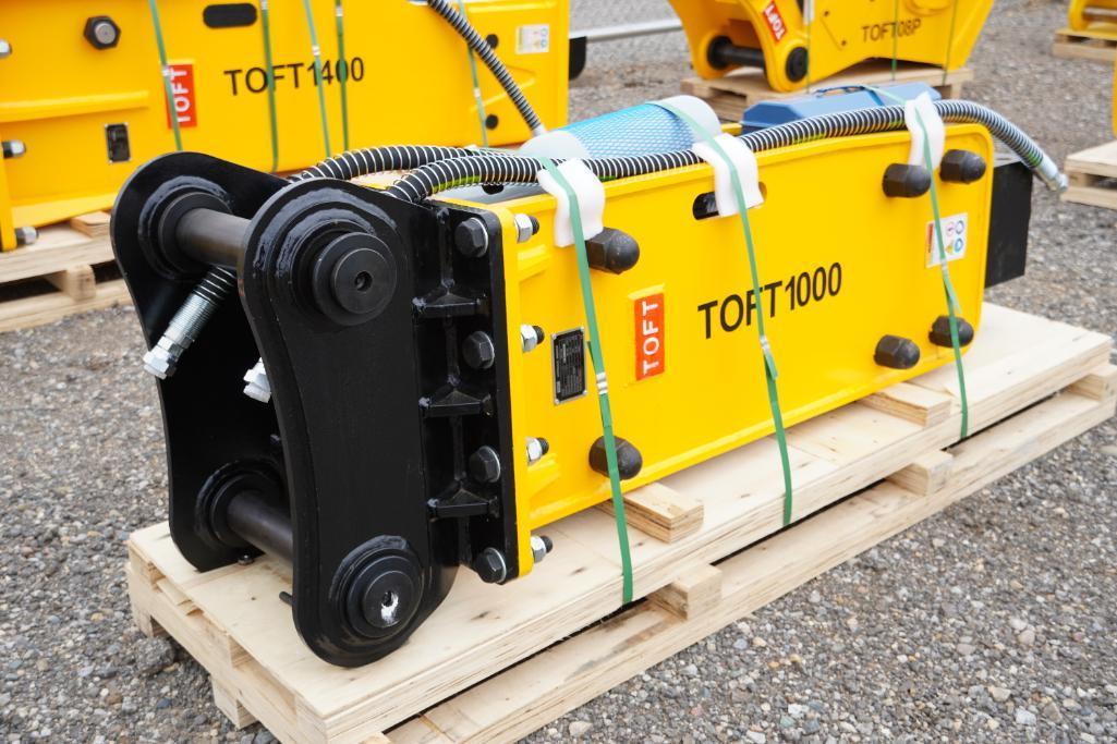 New 2024 TOFT1000 Hydraulic Breaker Hammer