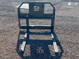 New 45" Skid Steer Fork Frame V2 with 42" Forks