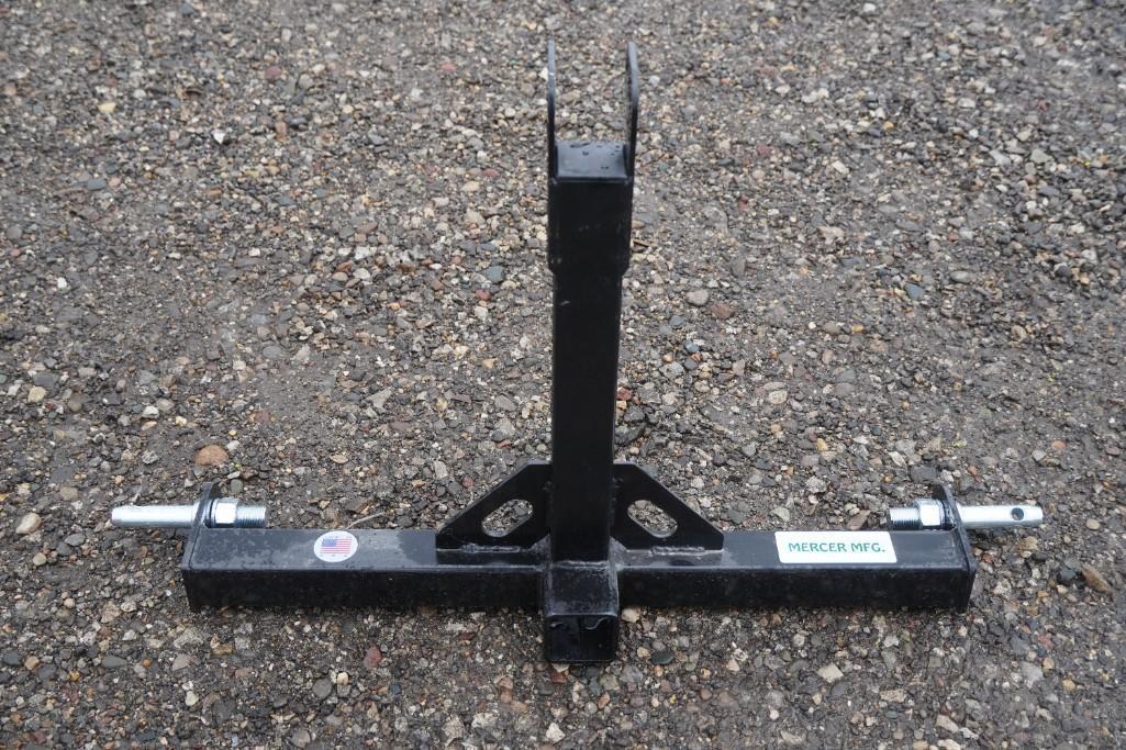 NEW Mercer MFG Light Duty 3PT Hitch Receiver*