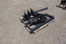 New! 2023 Wolverine Skid Steer Auger Drive and Bit Attachment