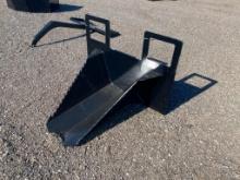 New 40" Skid Steer Spade Bucket