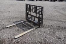 Premier Skid Steer Pallet Fork Attachment