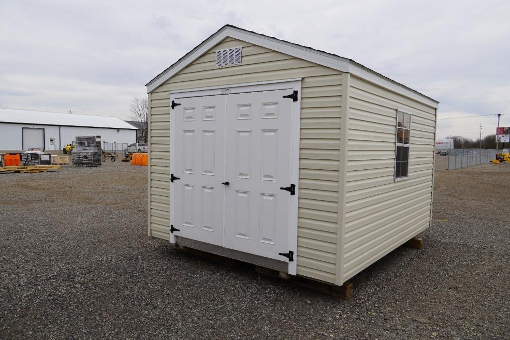 New 10' x 12' Vinyl Shed