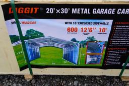 New 2024 Diggit All-Steel Carport