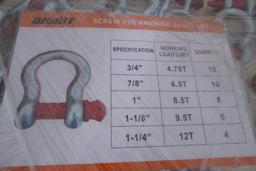 New 2024 Diggit Screw Pin Anchor Shackles