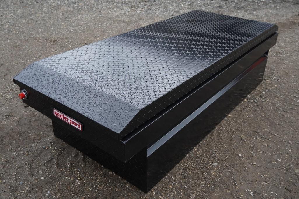 NEW WeatherGuard Black Diamond Plate Truck Box*