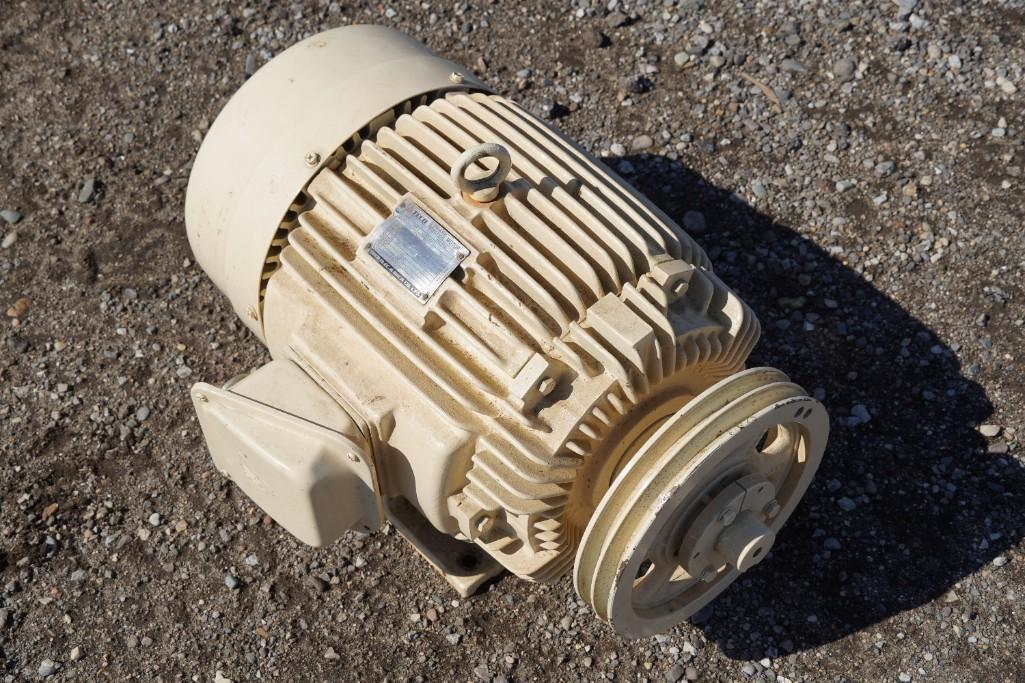 2002 Teco Electric & Machinery CO Electric Motor