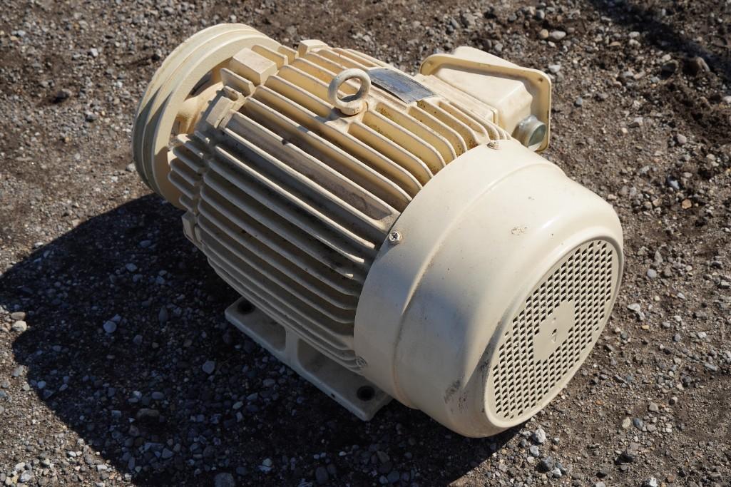 2002 Teco Electric & Machinery CO Electric Motor