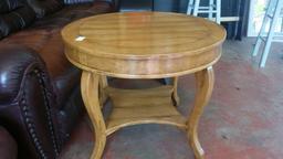 Alderney Craftmens Wooden Table 37" Round