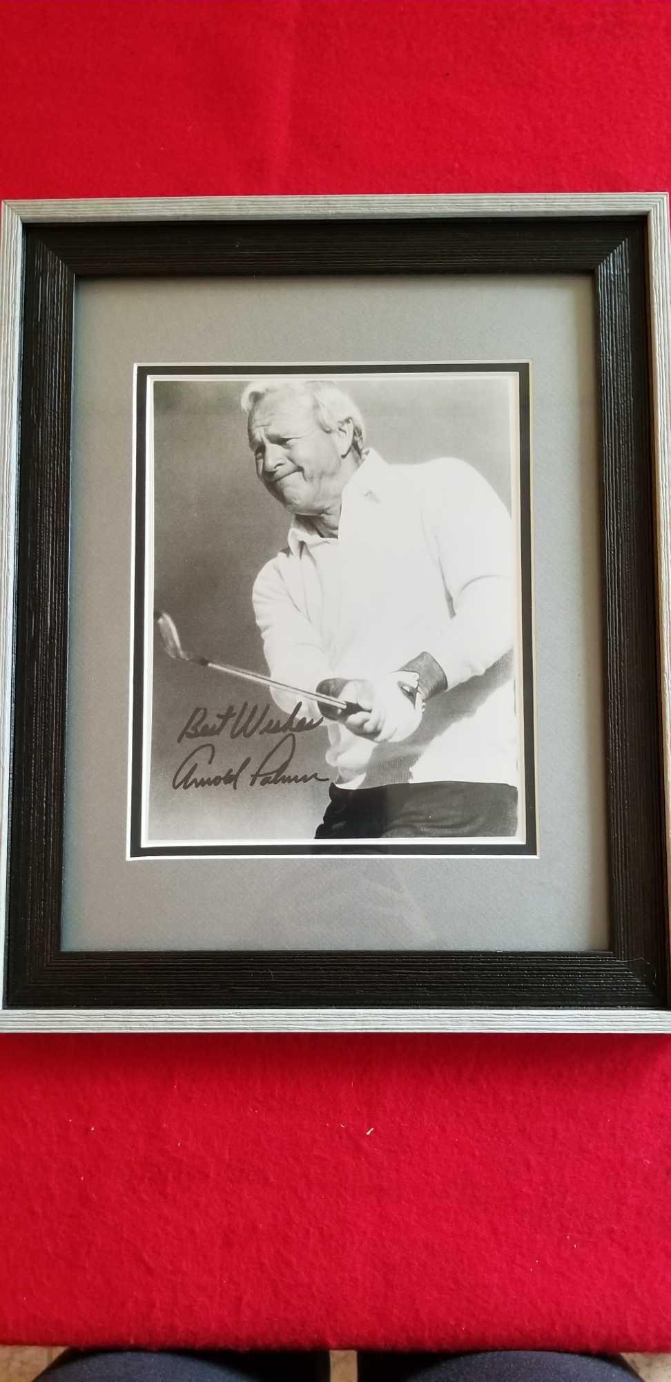 Arnold Palmer Signed Memoribilia