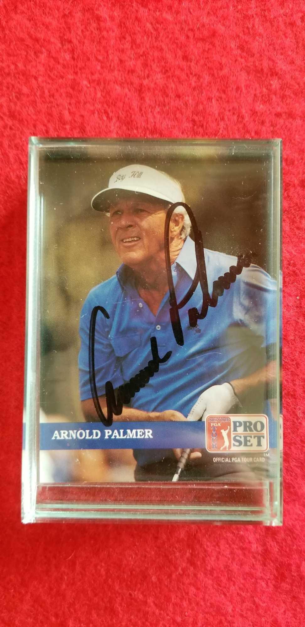 Arnold Palmer Signed Memoribilia