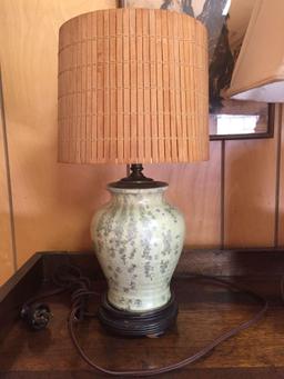 2 Antique/vintage oriental style lamps