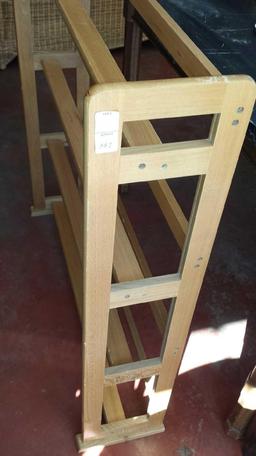 Sturdy 4 Level Wooden Shoe Rack