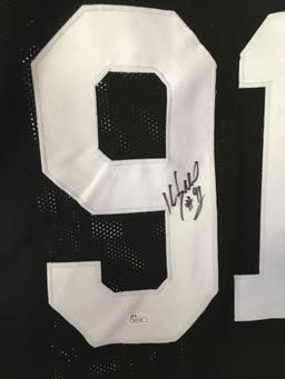 Kevin Greene autographed jersey with JSA authentication size XL