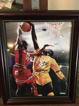 Rare authentic Shaquille O?neal autographed LSU photo