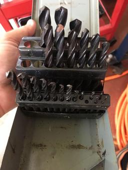 Large lot 3 boxes of drill bits