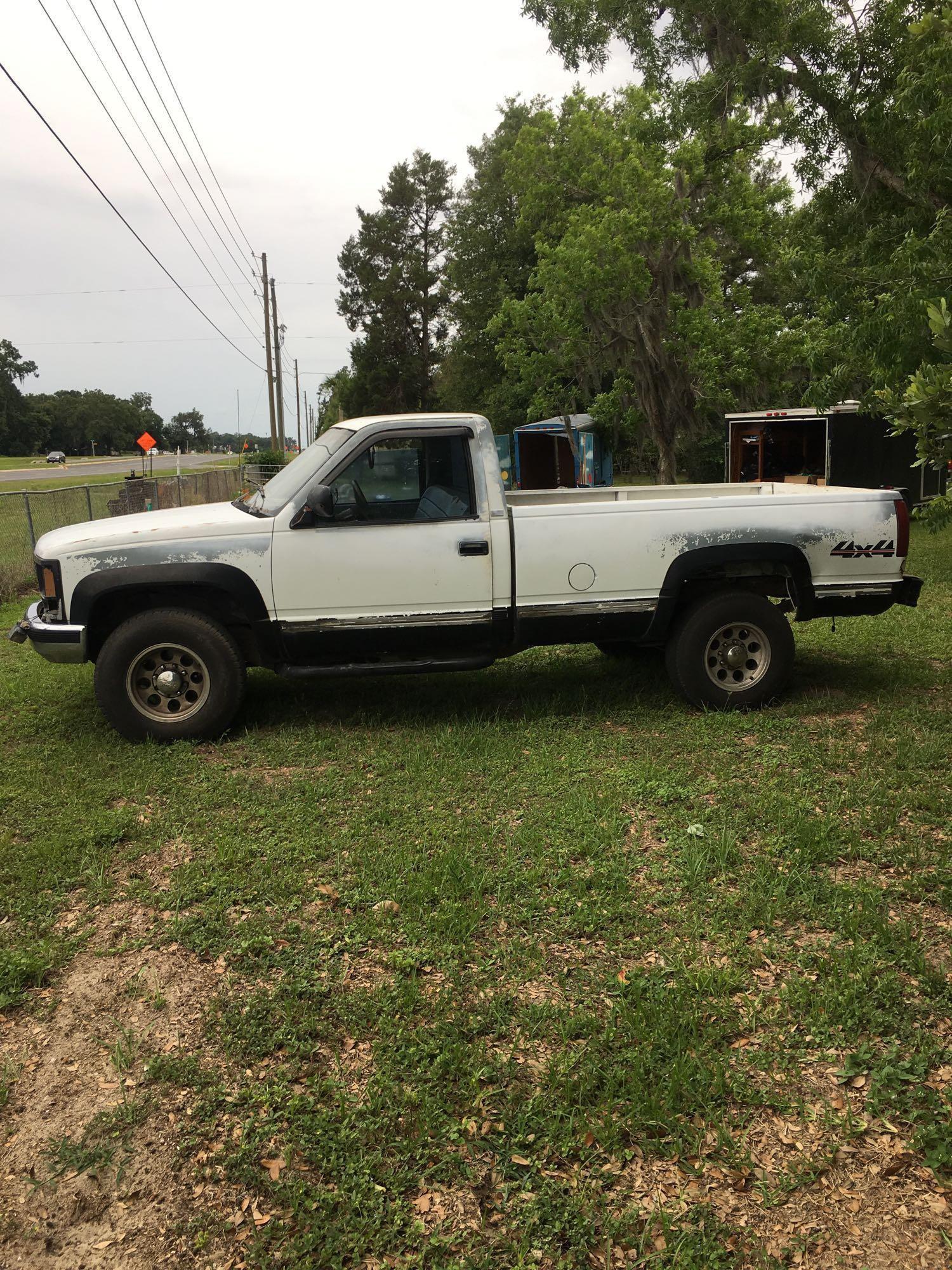 1988 GMC Sierra SLX 4x4 One Ton work truck