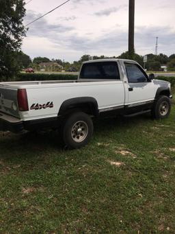 1988 GMC Sierra SLX 4x4 One Ton work truck