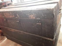 Very large, Very Cool, Antique/Vintage Wood Trunk