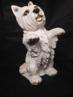 9" Vintage "Westie" West Highland White Terrier Figure,1984