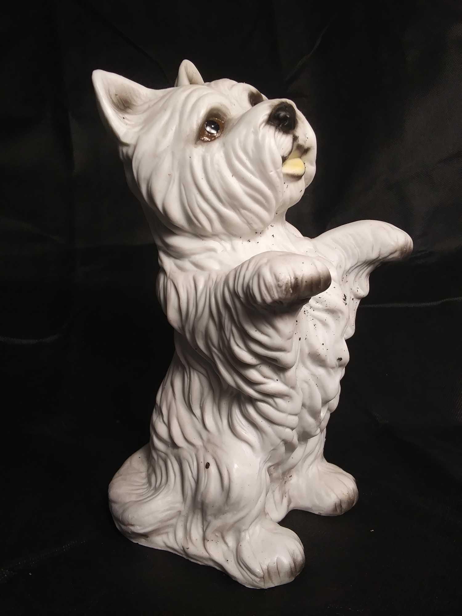 9" Vintage "Westie" West Highland White Terrier Figure,1984