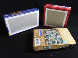 (5) Sealed 500 Piece Jigsaw Puzzles Including (2) By Norman Rockwell