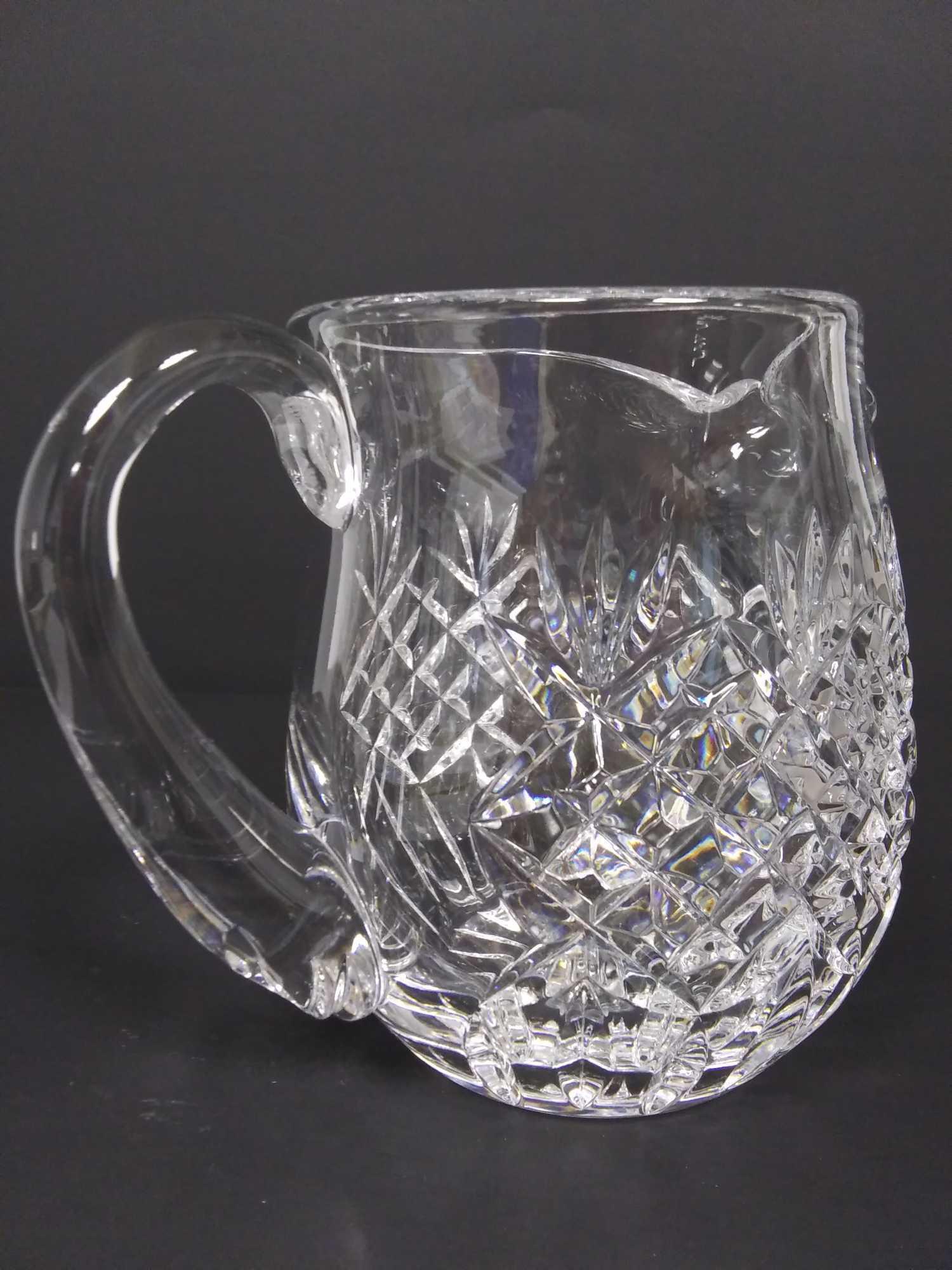 6" WATERFORD CRYSTAL Ice Tea Pitcher