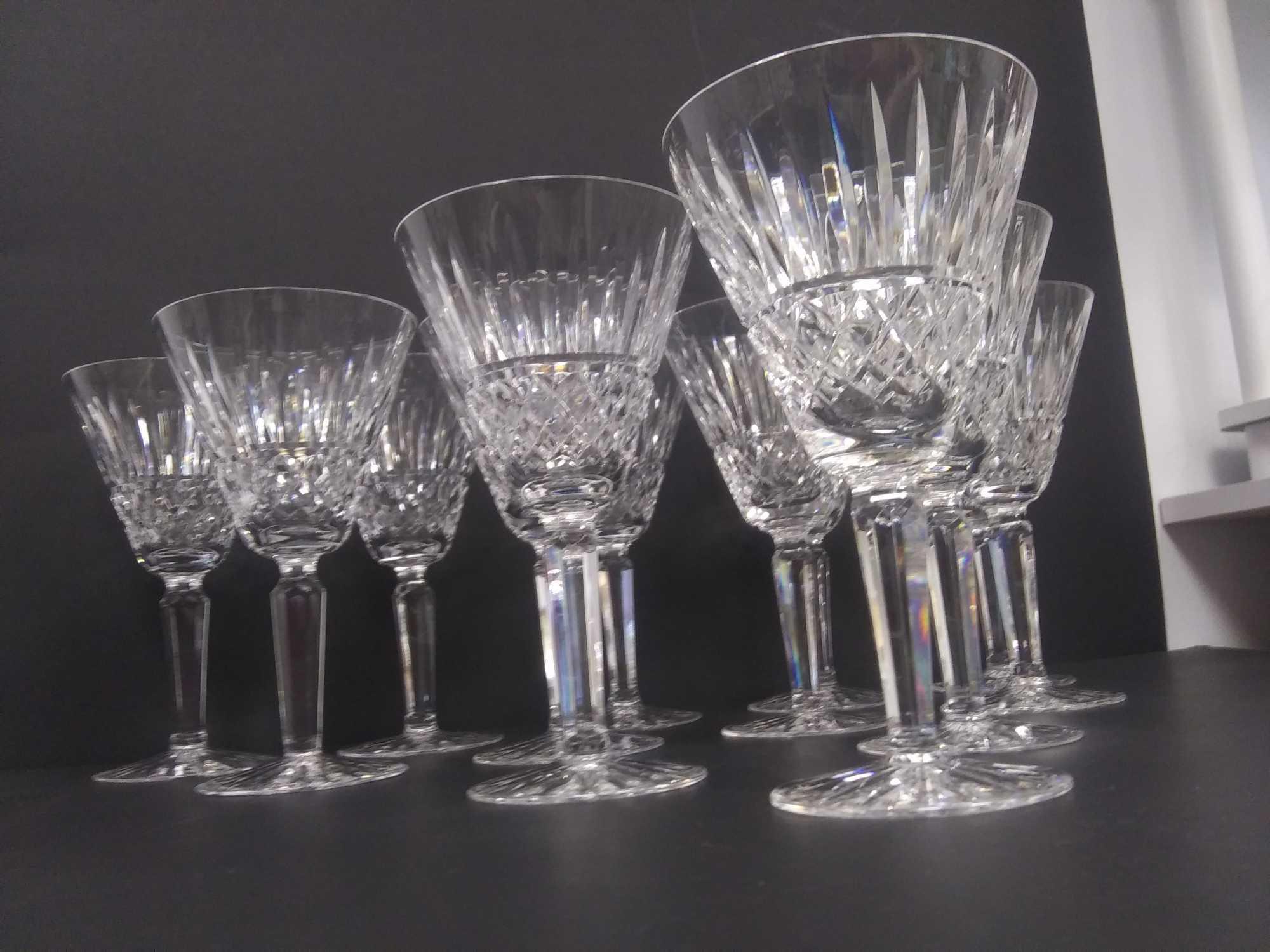 (12) 7" WATERFORD CRYSTAL Stemware Wine Glasses