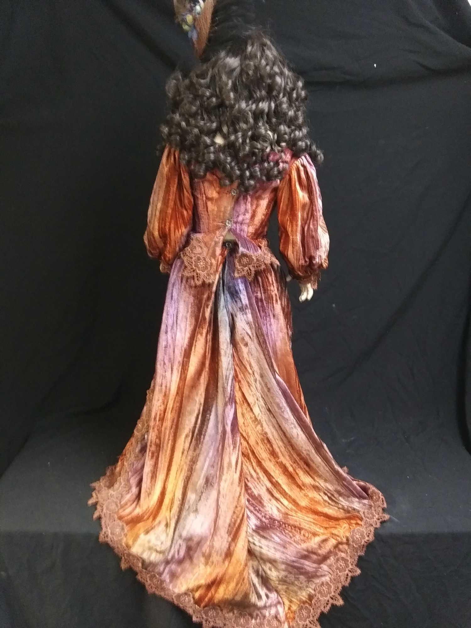 Gorgeous 31" Tall Hand-fired, Handmade CERAMIC With Soft body Maiden