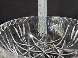 Beautiful WATERFORD Crystal 8" Fruit/Salad bowl