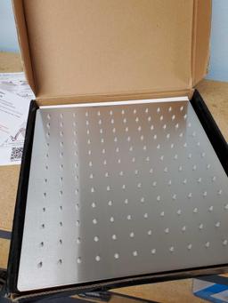 New in box, Large square Rain Shower Head