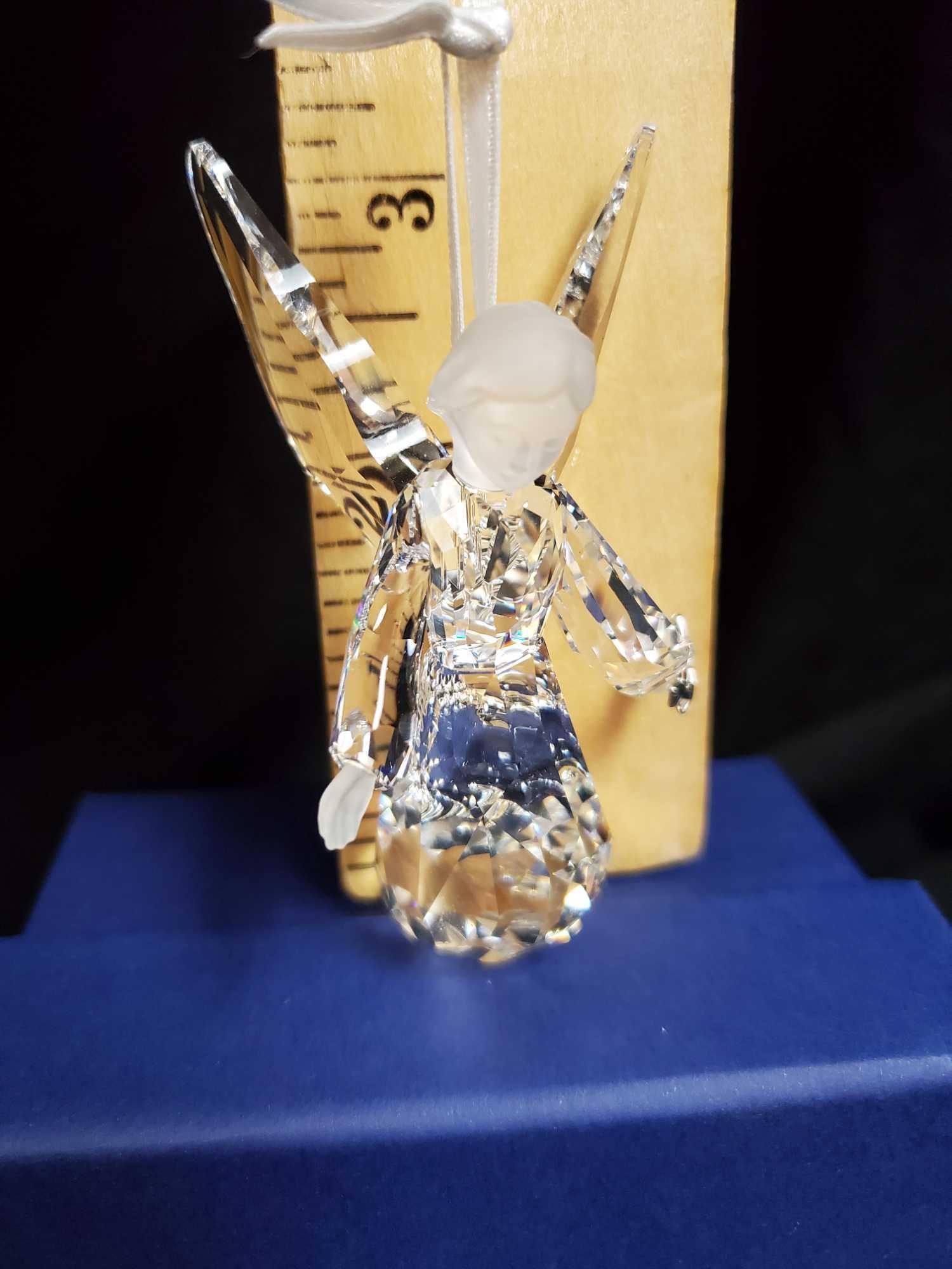 SWAROVSKI Crystal 2008 Annual Christmas ornament, in box, ANGEL, retired