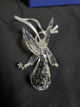 SWAROVSKI Crystal 2008 Annual Christmas ornament, in box, ANGEL, retired