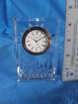 4" Waterford Ireland Mantle Clock