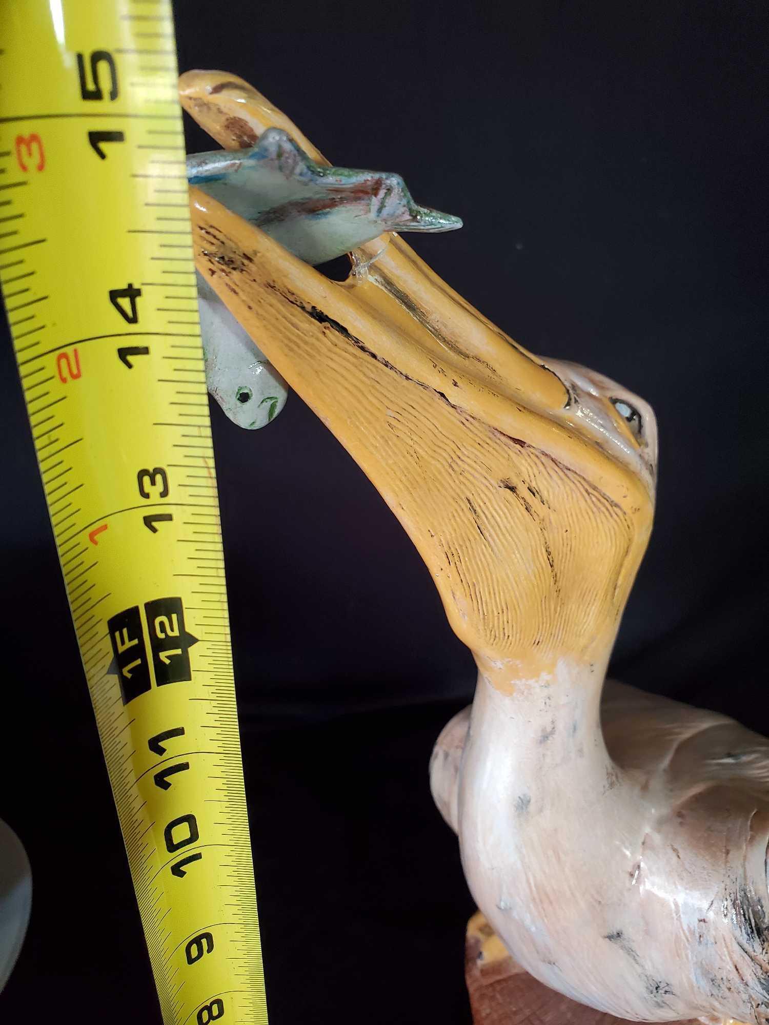 Nice, Large Pelican Ceramic figurine