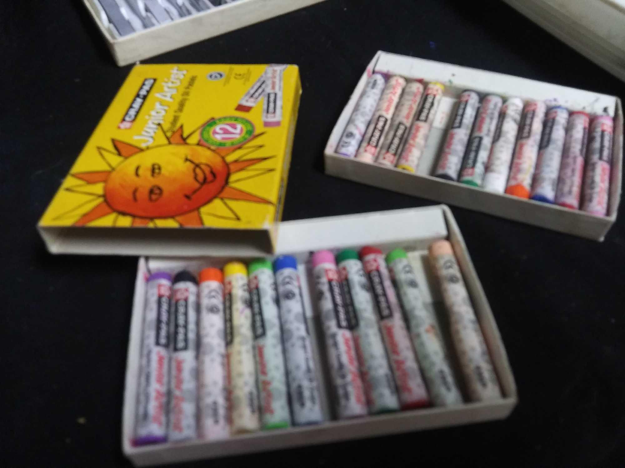 Small Group of Artist and Amateur Quality pastels and pastel pencils