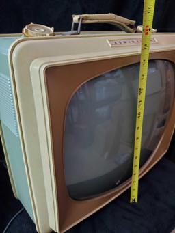 Very vintage ADMIRAL portable TELEVISION