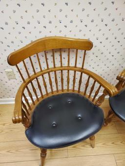 2 (of 8) Nichols and Stone Windsor Chairs, vintage