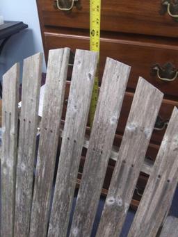 (1 or 2) Lightweight, Old Wooden Adirondack Chair