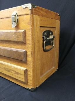 Machinist Chest with 4 Felt-lined Drawers