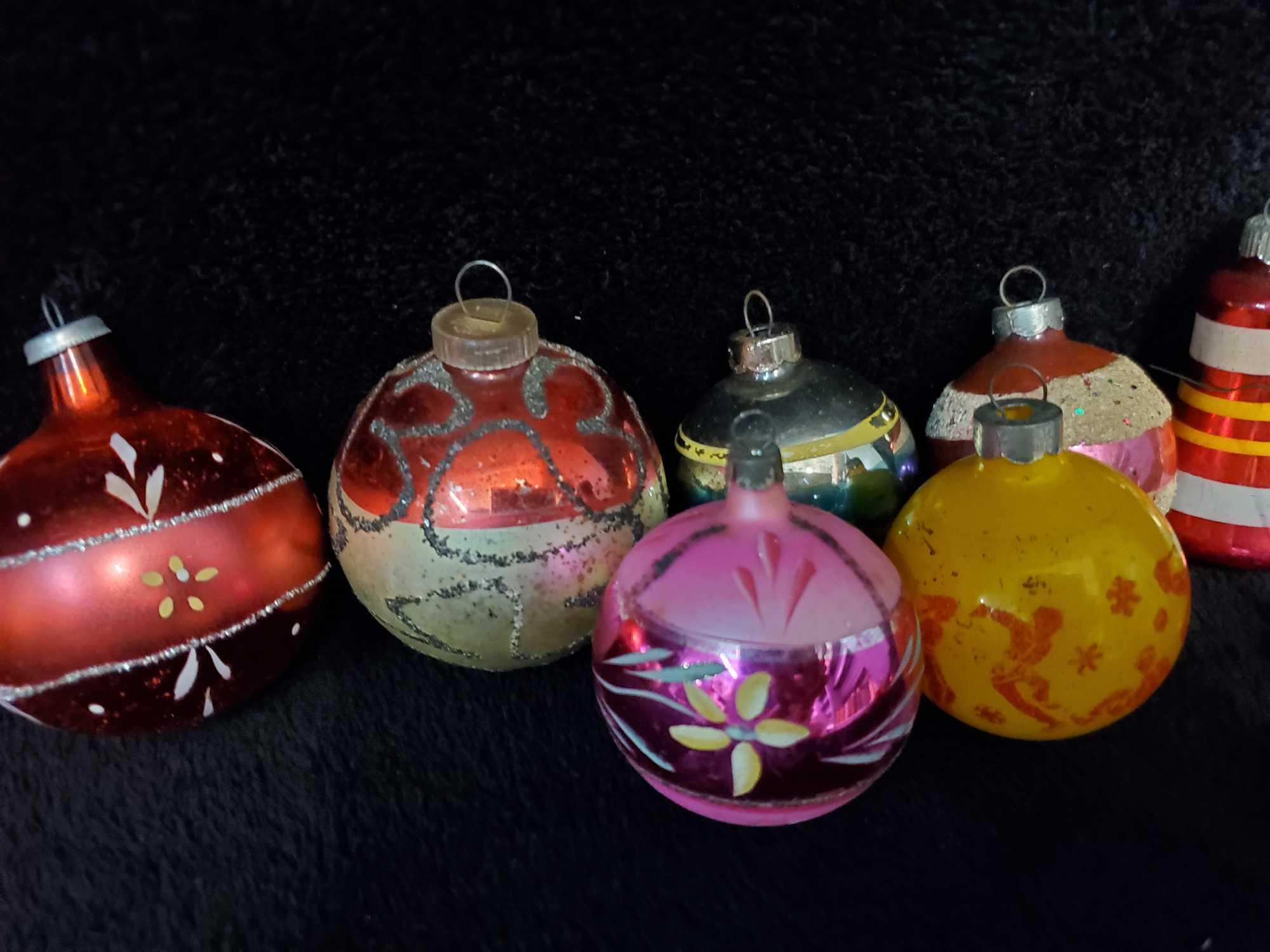 Huge lot of Vintage Glass Christmas bulbs