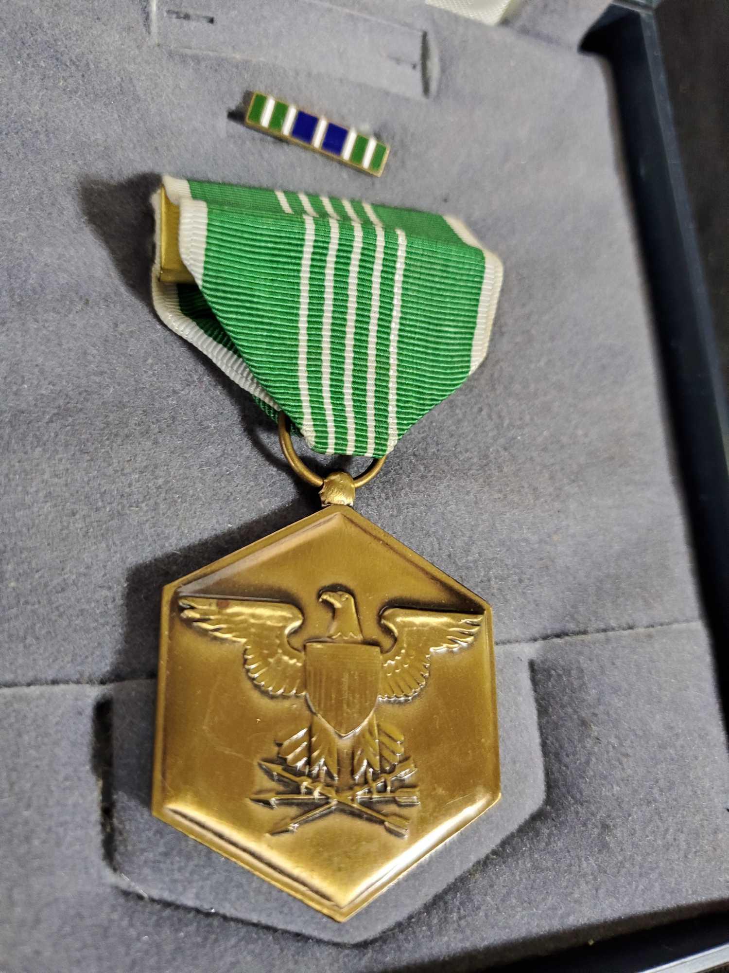 Vintage medals grouping Military Merit, Ocala Pistol Club