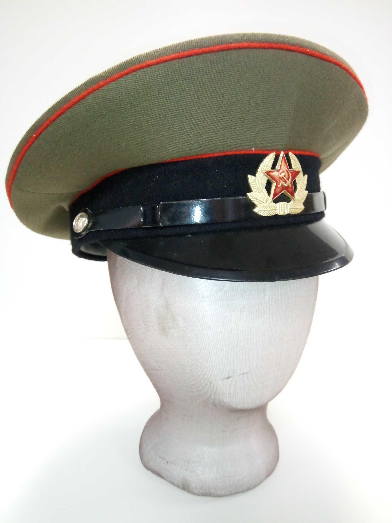 Visor Hat of Soviet Union Russian USSR Army Military Soldier