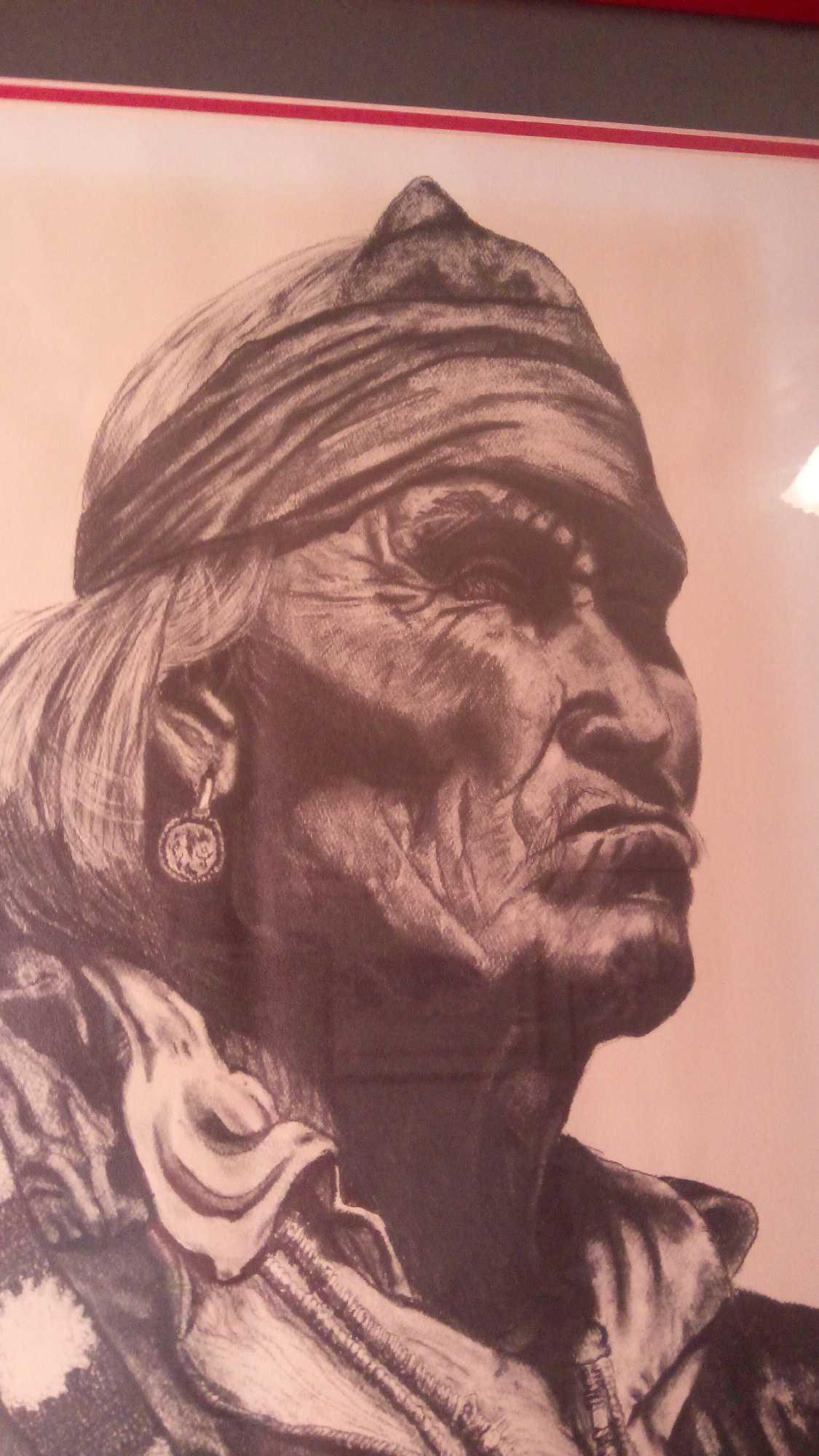 VAUGHN NATIVE AMERICAN FINE ART SIGNED AND NUMBERED TITLED NAVAJO