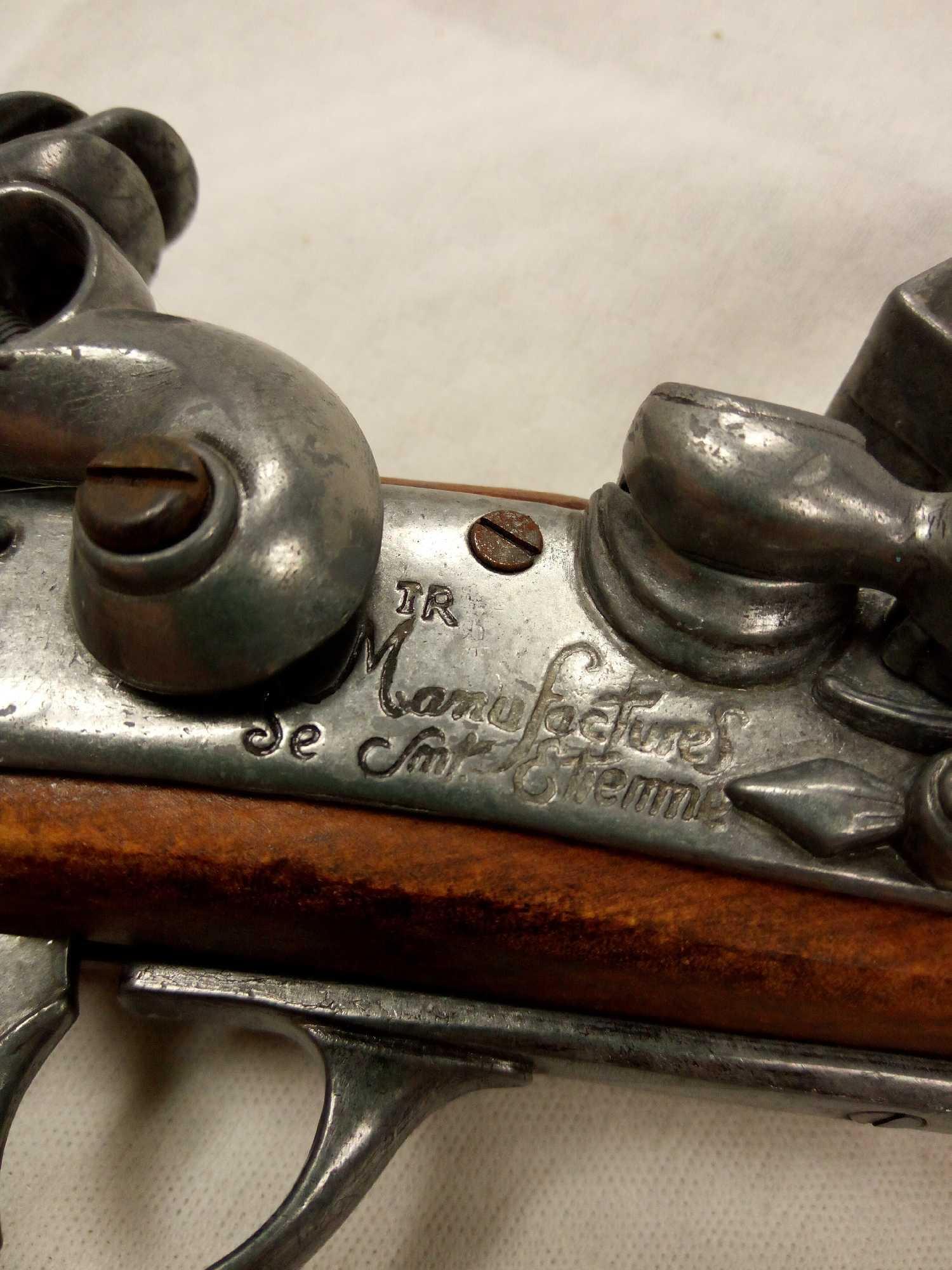 Replica French Manufacture D'armes De Saint-Etienne Flintlock Pistol