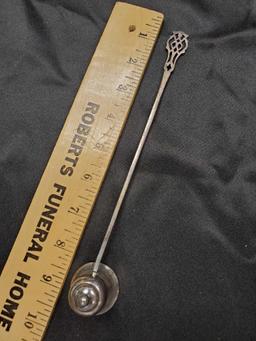 STERLING silver candle snuffer, vintage