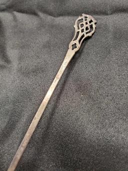 STERLING silver candle snuffer, vintage